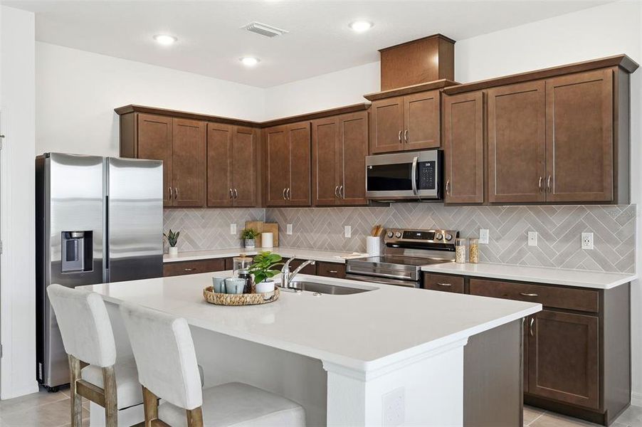 Furnished interior view inside a new home in Marion Ridge, Haines City (Image 9).