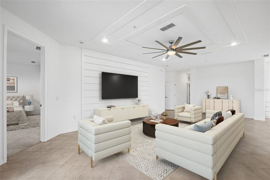 Furnished interior view inside a new home in , Punta Gorda (Image 9).