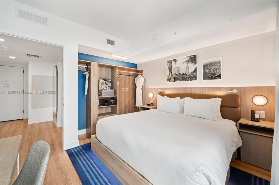 Furnished interior view inside a new home in , Miami (Image 3).