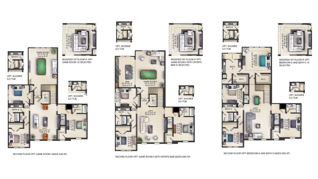 Ibis Floor Plan Options