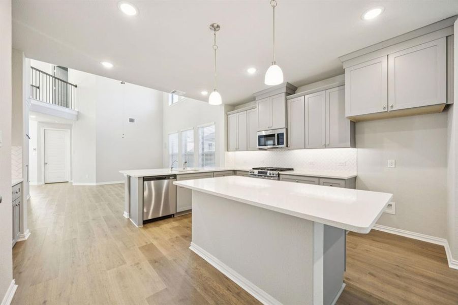 Furnished interior view inside a new home in Solterra Texas, Mesquite (Image 5).