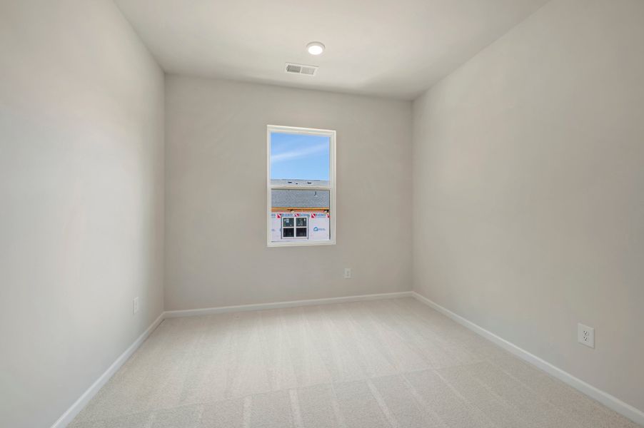Spacious, unfurnished interior of a new home in Amplitude, Charlotte (Image 24). Spacious, unfurnished interior of a new home in Amplitude, Charlotte (Image 24).