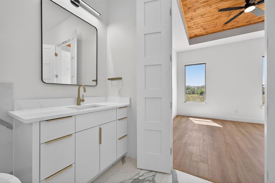 Furnished interior view inside a new home in , Lone Oak (Image 12).