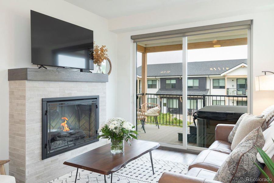 Furnished interior view inside a new home in , Fraser (Image 27).