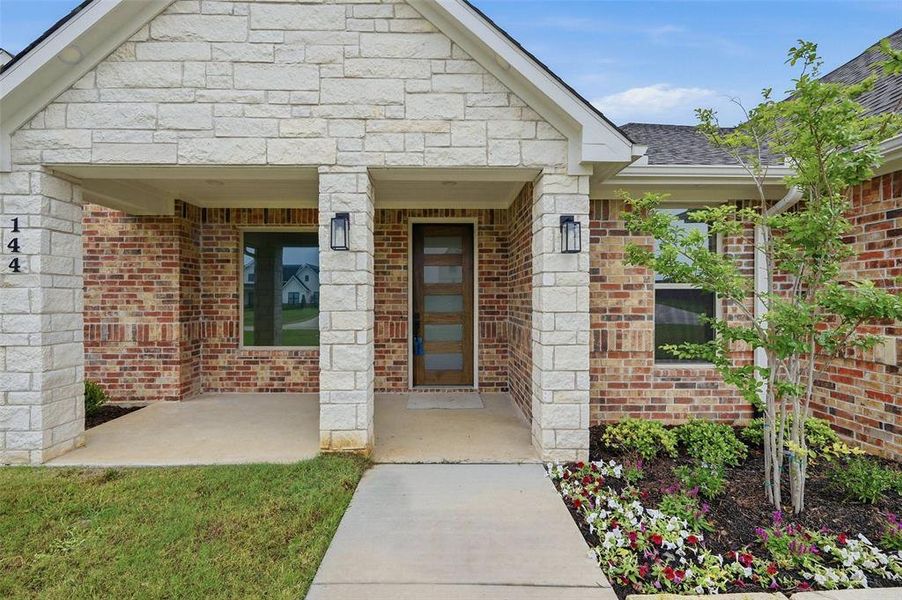 Exterior details and patio area of a home in , Pottsboro (Image 4). Exterior details and patio area of a home in , Pottsboro (Image 4).