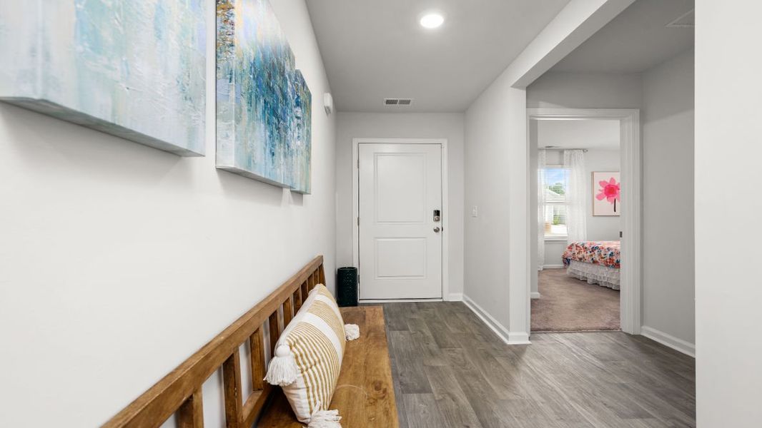 Representative furnished interior of a home built from the KERRY by D.R. Horton in The Meadows at Wildwood Village, Shallotte (Image 5). Representative furnished interior of a home built from the KERRY by D.R. Horton in The Meadows at Wildwood Village, Shallotte (Image 5).