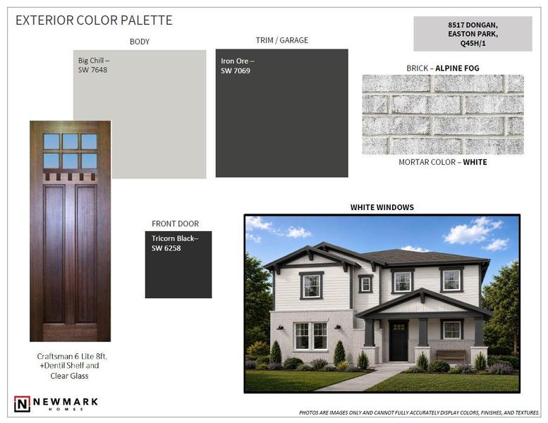 Exterior Color Palette