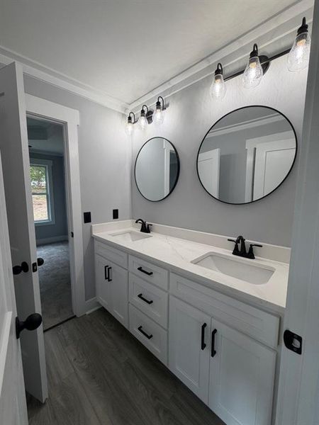 Furnished interior view inside a new home in , Winder (Image 7).