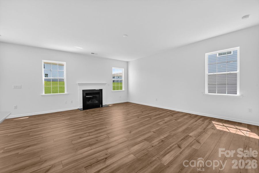 Spacious, unfurnished interior of a new home in Shannon Woods, Maiden (Image 26). Spacious, unfurnished interior of a new home in Shannon Woods, Maiden (Image 26).