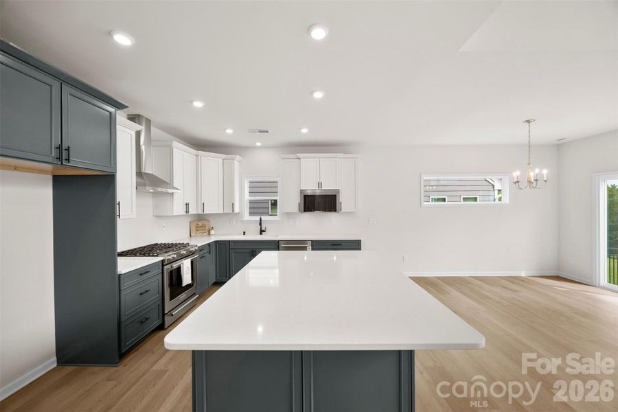 Furnished interior view inside a new home in , Charlotte (Image 11). Furnished interior view inside a new home in , Charlotte (Image 11).