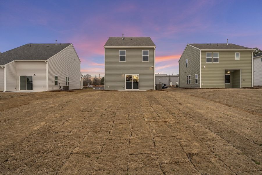 Exterior details and patio area of a home in Tucker Ridge, Pendleton (Image 3).