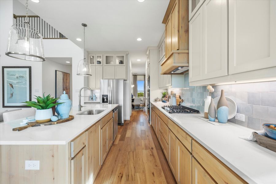 Furnished interior view inside a new home in Lake Shore Village, Rowlett (Image 14).