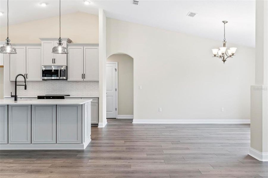 Furnished interior view inside a new home in , Palm Coast (Image 3).