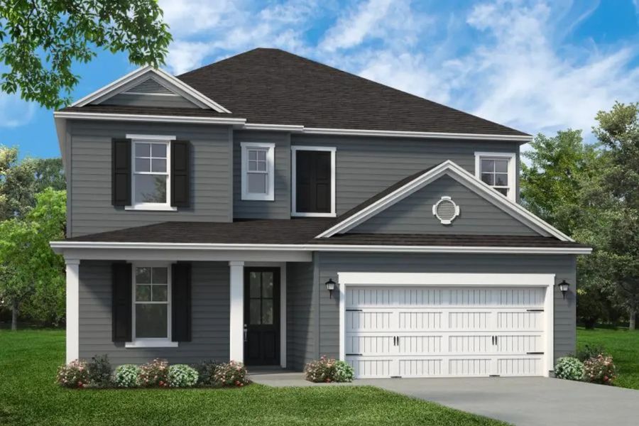 Front exterior of a home in the Anderson County Homes community, located in Anderson, SC (Image 11).