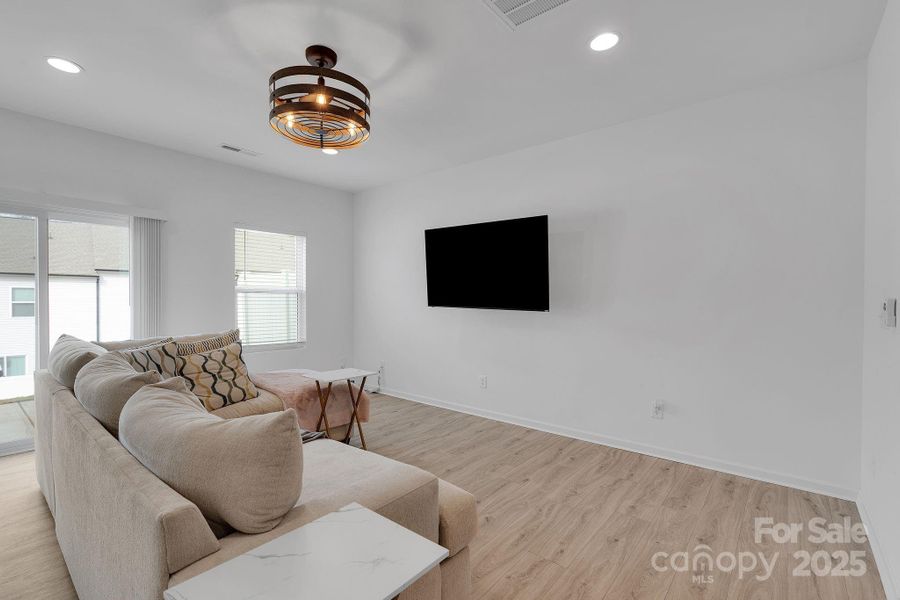 Furnished interior view inside a new home in , Charlotte (Image 17). Furnished interior view inside a new home in , Charlotte (Image 17).