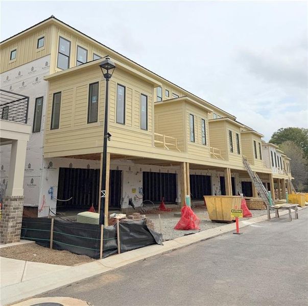 In-progress construction of a new home in , Marietta, GA (Image 12).