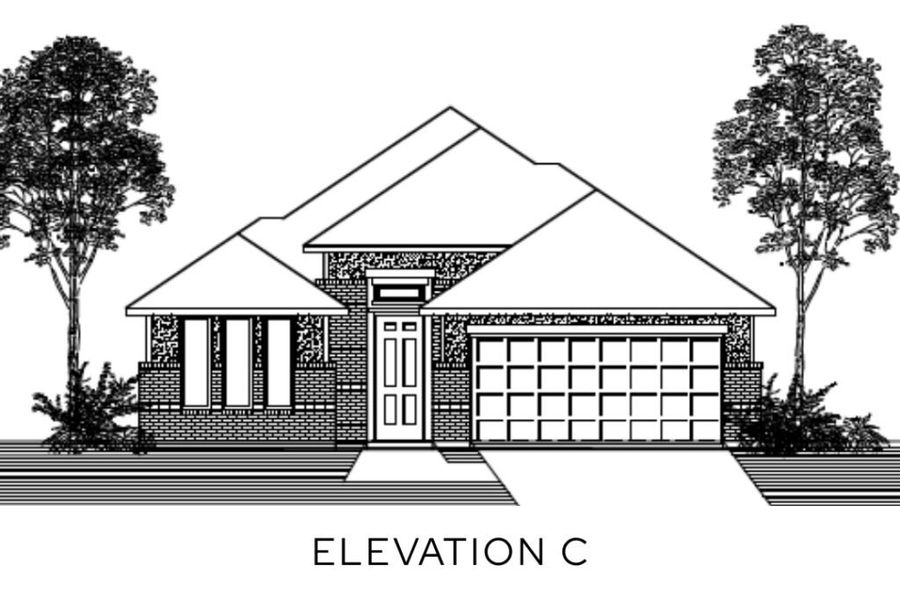 Representative rendering of the exterior for the The Albany by Lillian Custom Homes (Image 27).