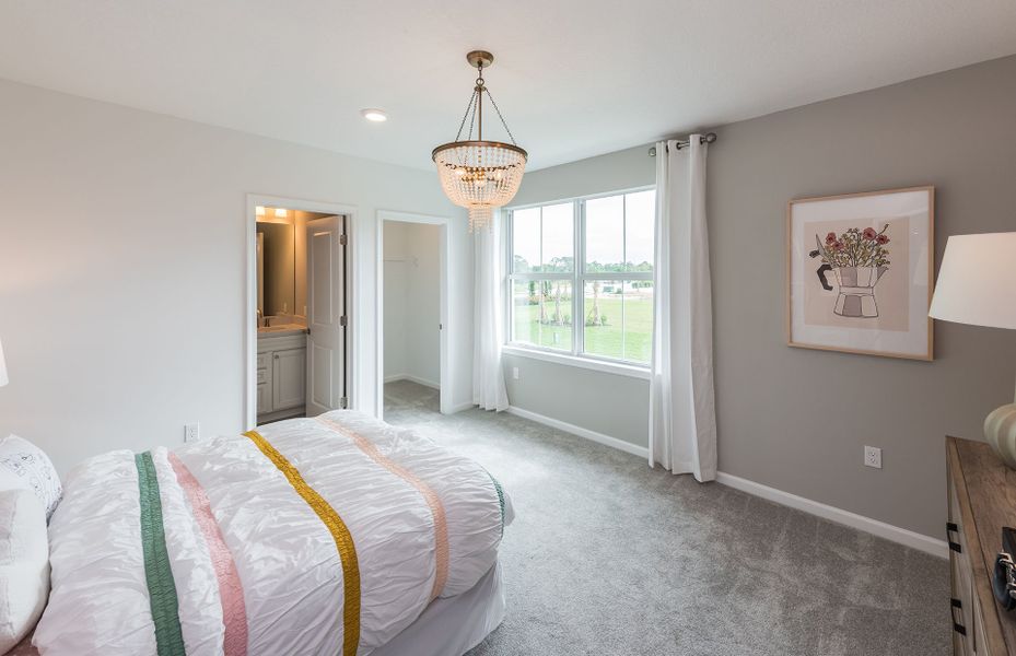 Furnished interior view inside a new home in Highpointe, Stuart (Image 20).
