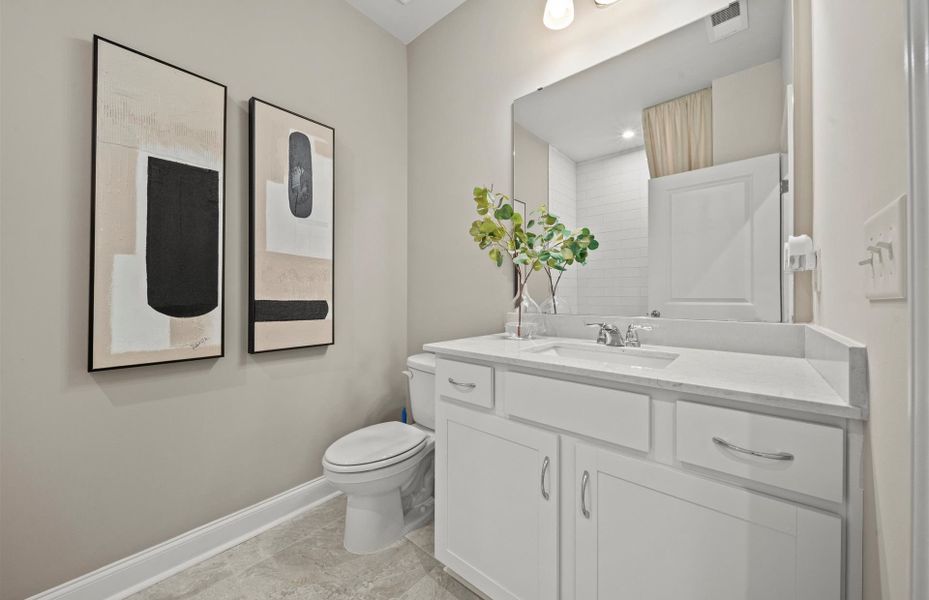 Representative furnished interior of a home built from the Valen by Pulte Homes in Fox Hollow, Spartanburg (Image 12).