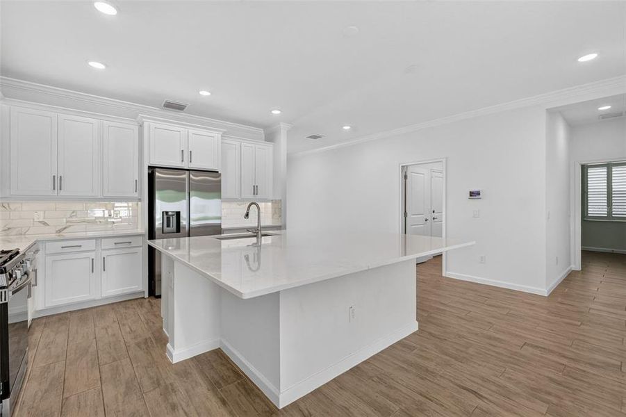 Furnished interior view inside a new home in , Mount Dora (Image 10).