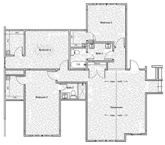 2D floor plan layout of this home in , College Station, TX (Image 7).
