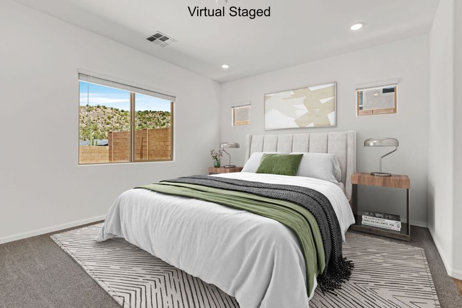 Furnished interior view inside a new home in Saguaro Reserve II, Marana (Image 8).