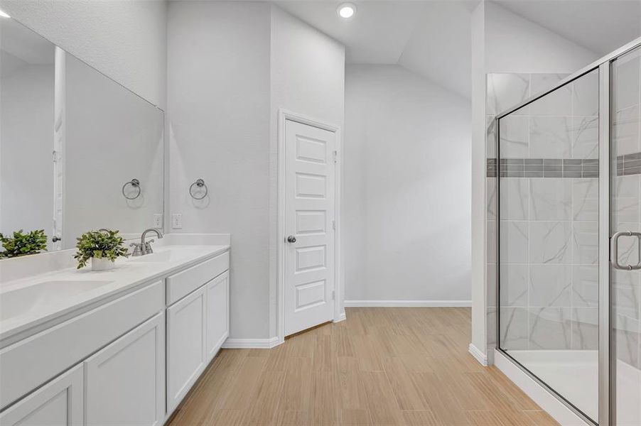 Furnished interior view inside a new home in Mobberly Farms, Pilot Point (Image 7).