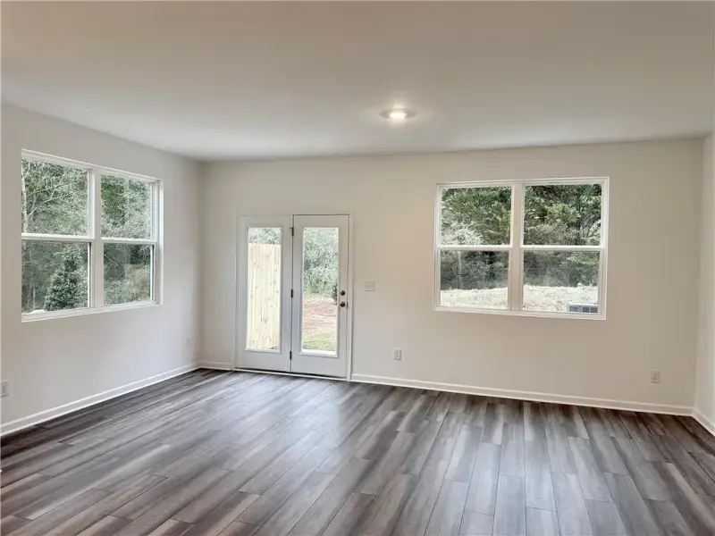 Spacious, unfurnished interior of a new home in Villas at Cassville, Cartersville (Image 15).