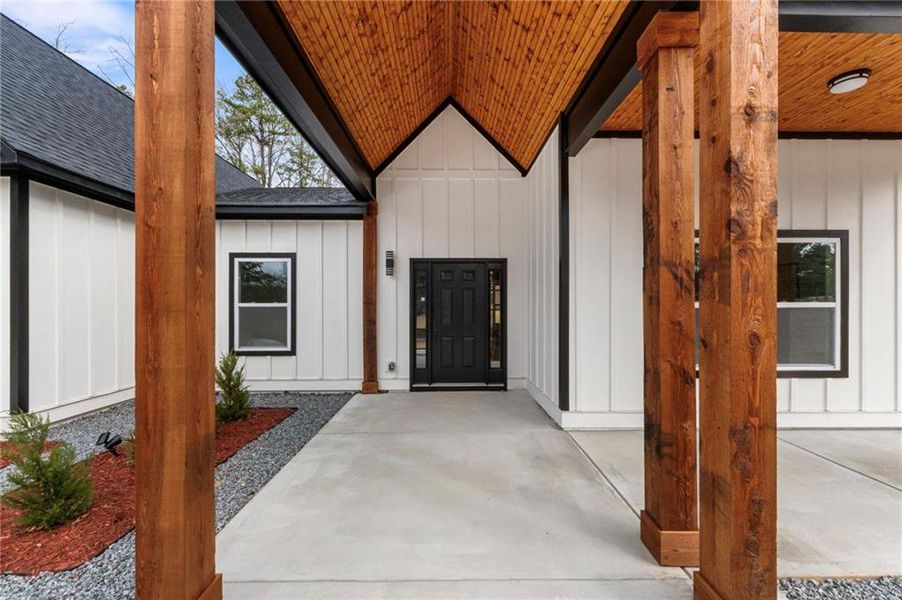 Exterior details and patio area of a home in , Cartersville (Image 3).