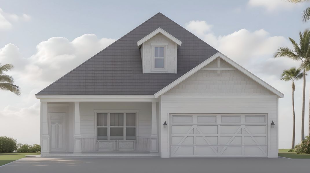 Jamestown Cottage  |  The artist's conceptual renderings are shown solely for illustrative and visual purposes.