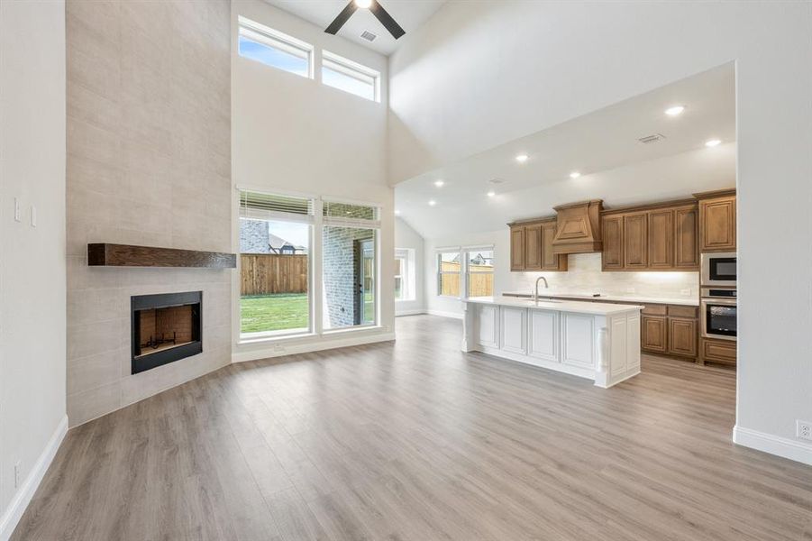 Spacious, unfurnished interior of a new home in Mockingbird Hills 60-65, Joshua (Image 35).