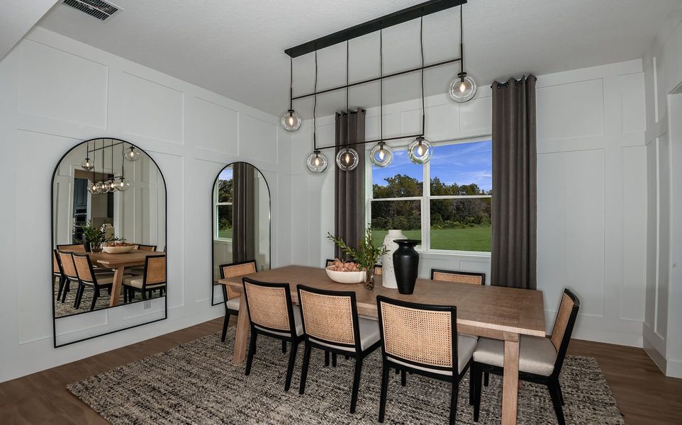 Furnished interior view inside a new home in Two Rivers, Zephyrhills (Image 7).