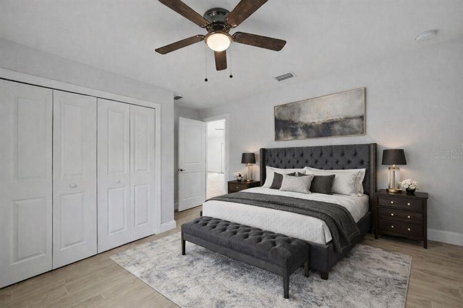 Furnished interior view inside a new home in , Port Charlotte (Image 18).