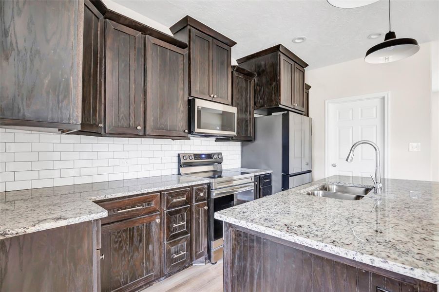 Kitchen view.