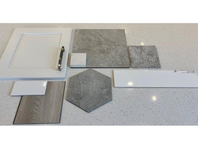 Sample of building materials used in homes in Villa Collection, Fort Collins (Image 16).