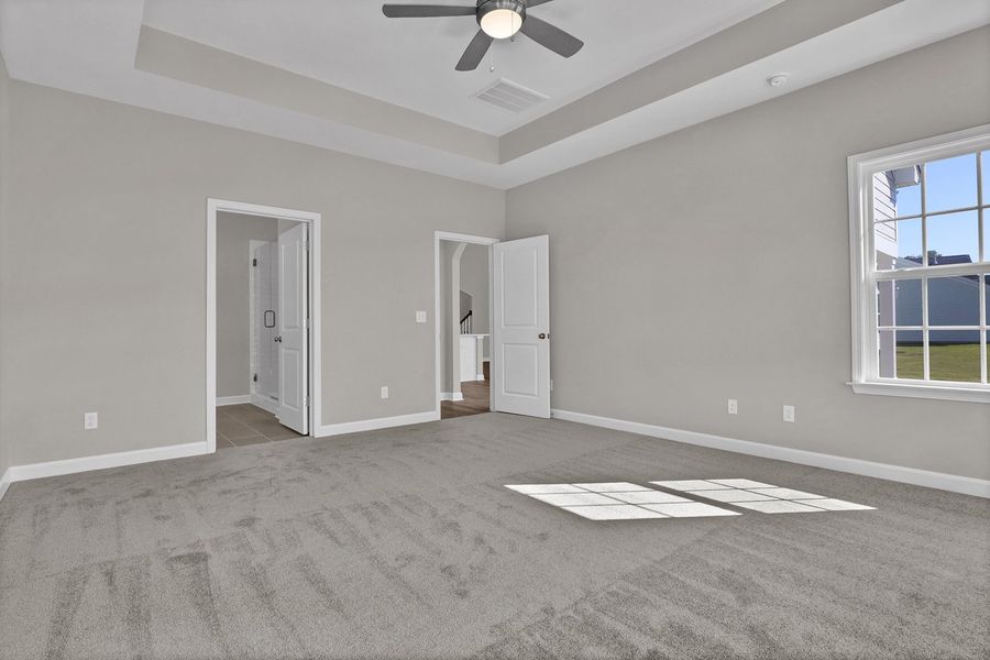 Spacious, unfurnished interior of a new home in Grand Park, Leland (Image 20).