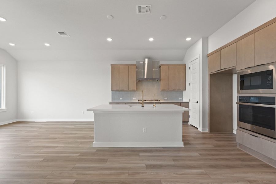 Furnished interior view inside a new home in Lagos Reserve, Manor (Image 12).