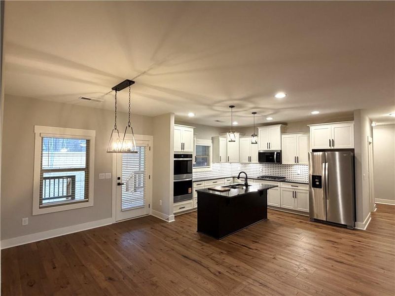 Furnished interior view inside a new home in , Conyers (Image 28).