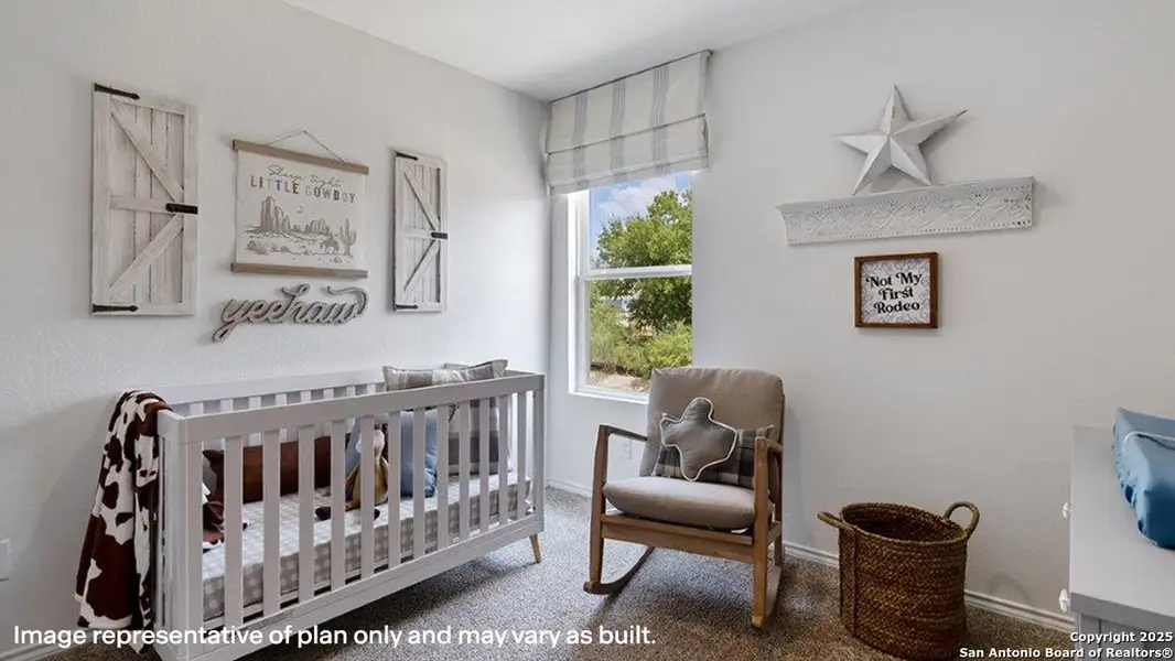Furnished interior view inside a new home in Riverstone at Westpointe, San Antonio (Image 22).