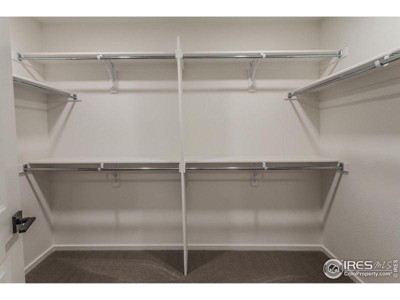 MASTER BEDROOM WALK IN CLOSET MASTER BEDROOM WALK IN CLOSET