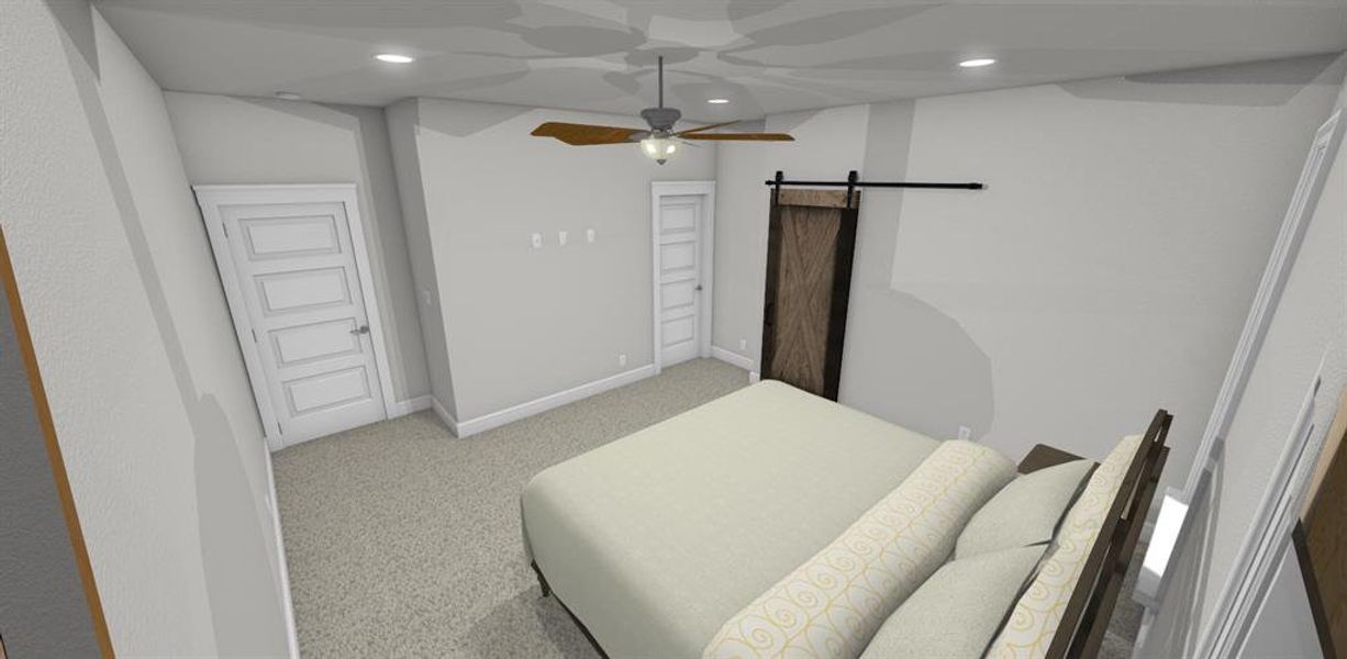 Furnished interior view inside a new home in , Sherman (Image 11).