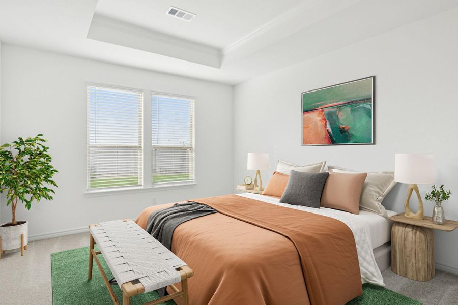 Furnished interior view inside a new home in River Ranch, Dayton (Image 9).