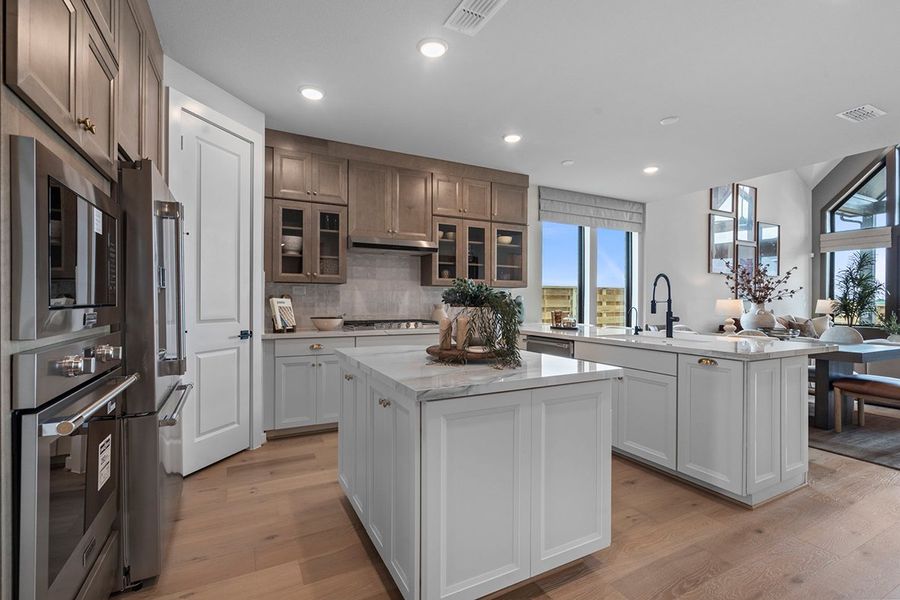 Furnished interior view inside a new home in Austin Point, Richmond (Image 9). Furnished interior view inside a new home in Austin Point, Richmond (Image 9).