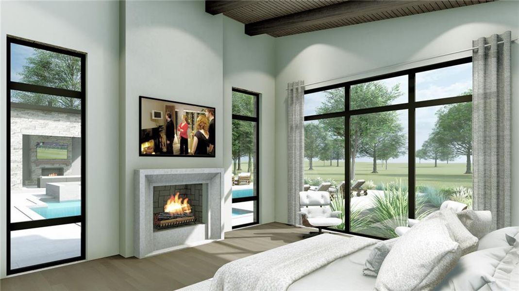 Furnished interior view inside a new home in , Argyle (Image 4).