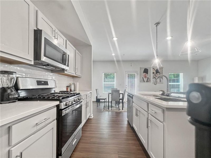 Furnished interior view inside a new home in , Douglasville (Image 3).