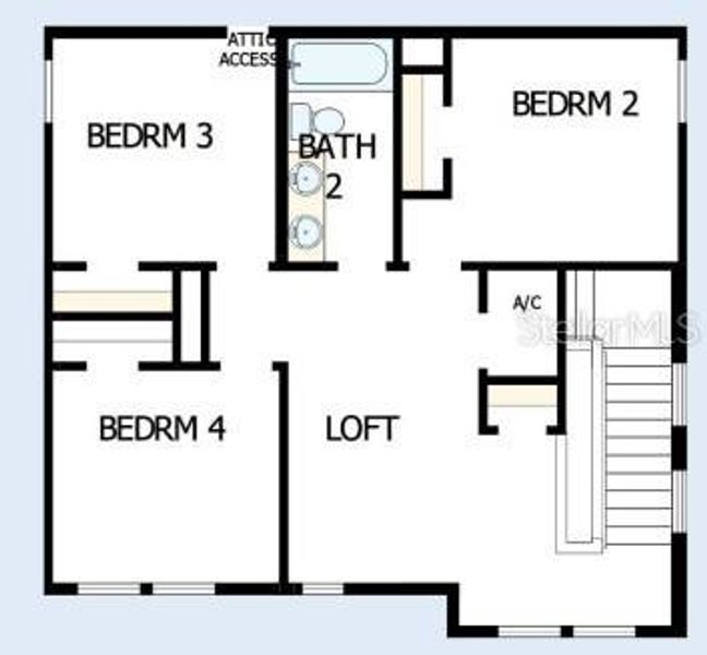 Floor Plan Second Floor