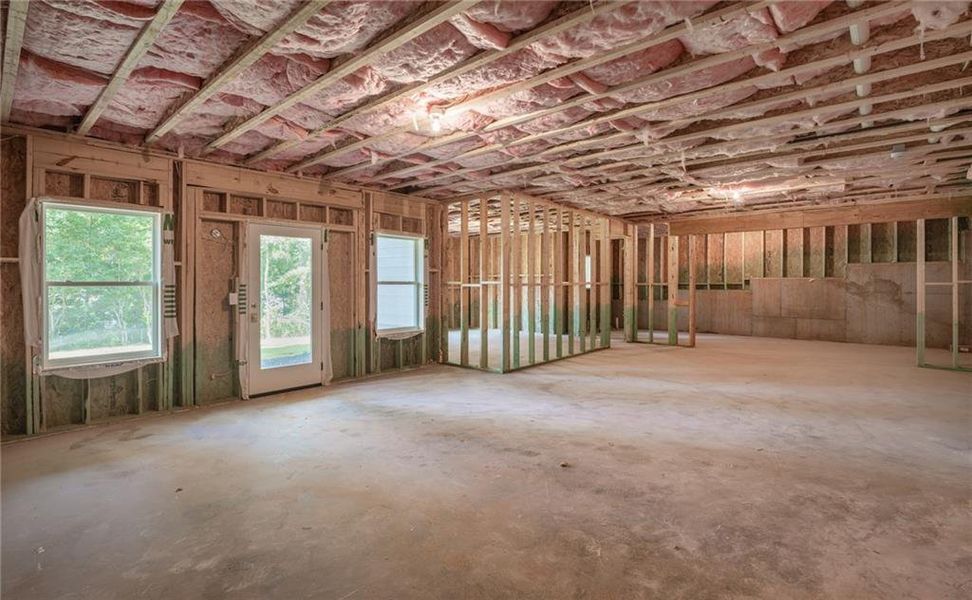In-progress construction of a new home in , Atlanta, GA (Image 39).