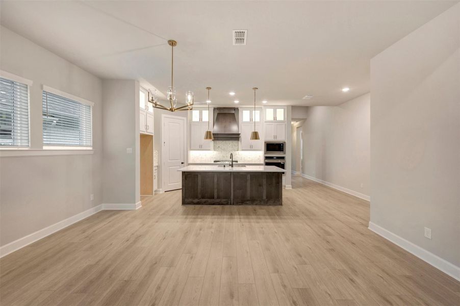 Furnished interior view inside a new home in Harvest Green - Reserve Collection, Richmond (Image 10).
