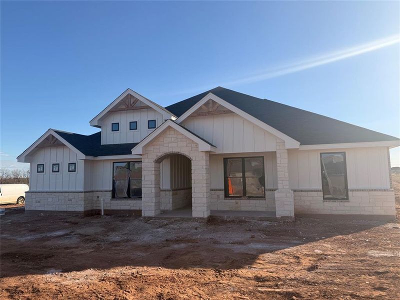 In-progress construction of a new home in , Abilene, TX (Image 8).