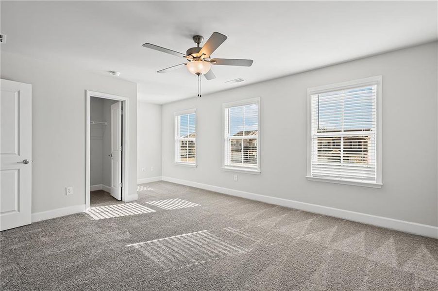 Spacious, unfurnished interior of a new home in Anderson Point, McDonough (Image 19).